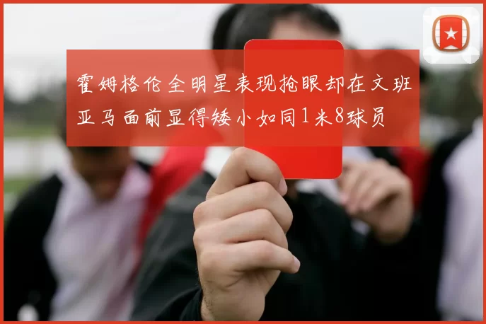 霍姆格伦全明星表现抢眼却在文班亚马面前显得矮小如同1米8球员